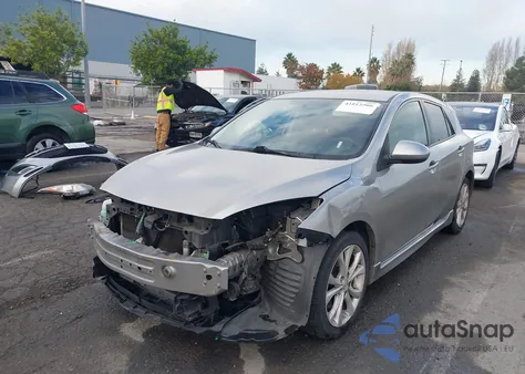 2011 Mazda 3 S z USA, uszkodzony, nr VIN JM1BL1K69B1398748
